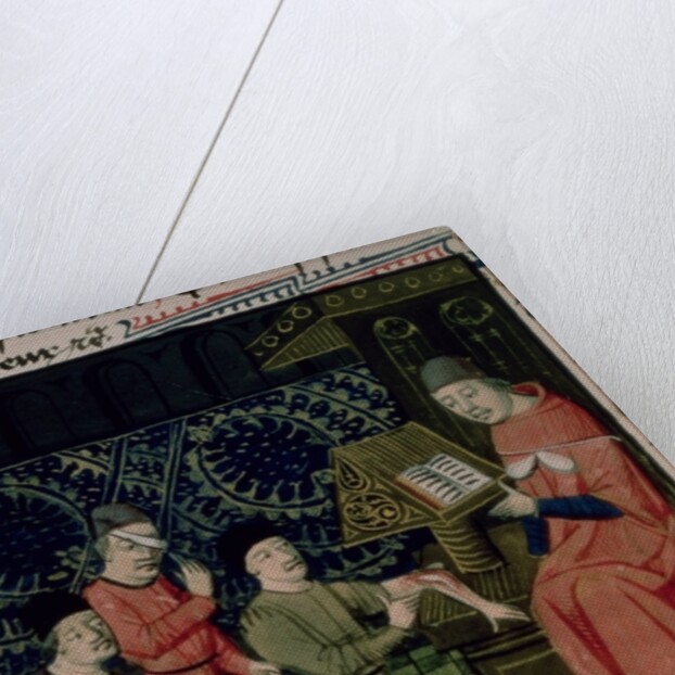 Fr 396 f.66 The Surgeon's Clinic, by Guy de Chauliac by French School