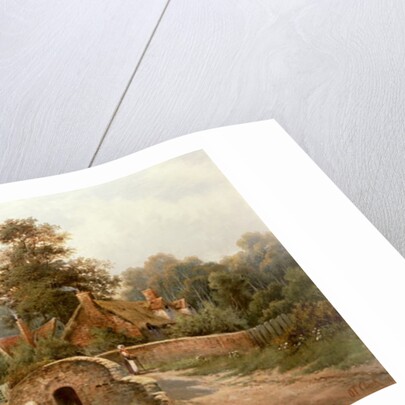 The Sheep Drover by Octavius Thomas Clark