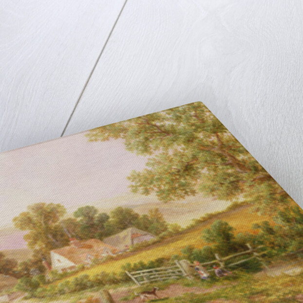 Farmyard scene by C.L. Boes