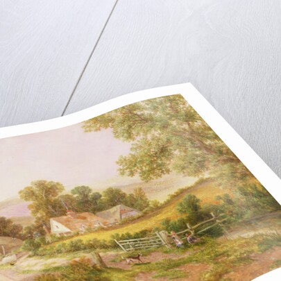 Farmyard scene by C.L. Boes