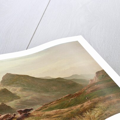 Highland scene by Sidney Richard Percy