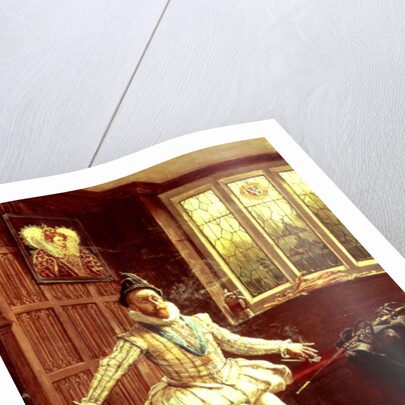 Sir Walter Raleigh's First Smoke by Anonymous Anonymous