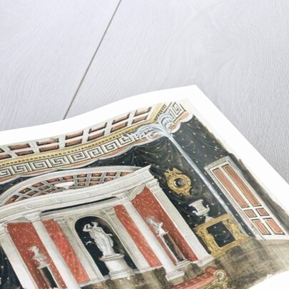 Designs for 'Pride and Prejudice' produced at St. James's Theatre, February 1936 by Rex Whistler