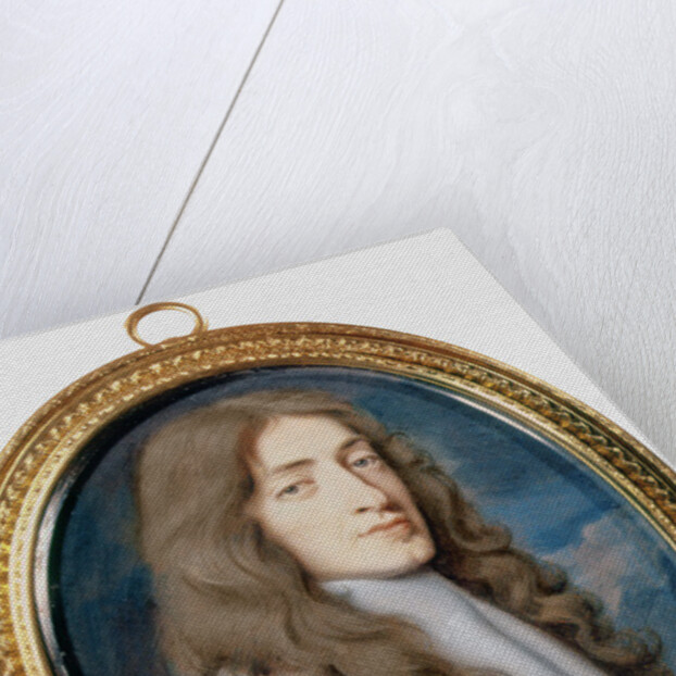 Miniature of James II as the Duke of York by Samuel Cooper