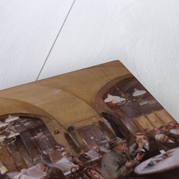 Cafe Griensteidl, Vienna, 1890 by Reinhold Volkel