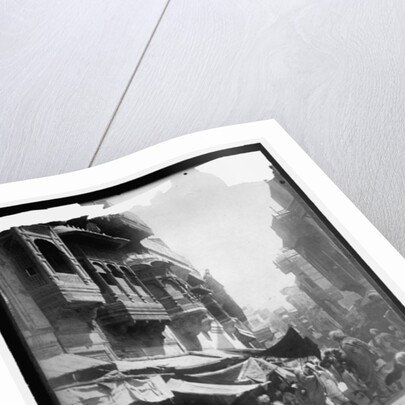 A street in Lahore, c.1908-19 by Anonymous