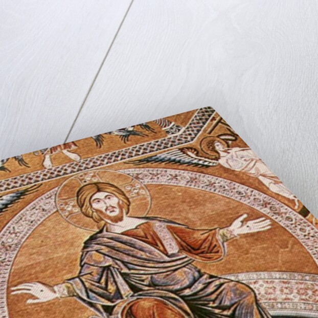 Reproduction of the mosaic of the Last Judgement in the Baptistery, Florence by (after) Italian School