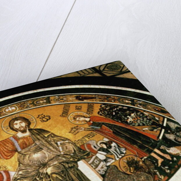 Mosaic of Jesus Christ with the Virgin and St. Minias, 1297 by Anonymous