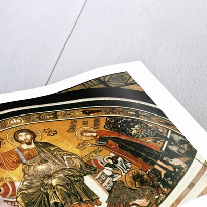 Mosaic of Jesus Christ with the Virgin and St. Minias, 1297 by Anonymous