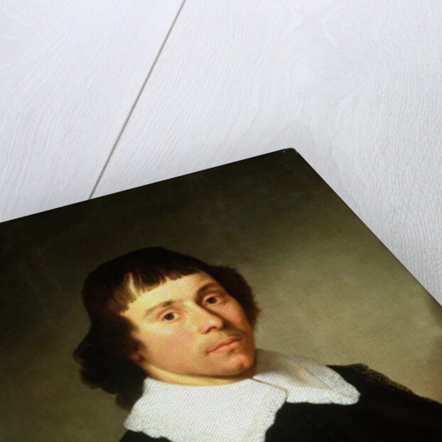 Portrait of a Young Man, in a Black Costume with a White Lace Collar by Jacob Gerritsz Cuyp