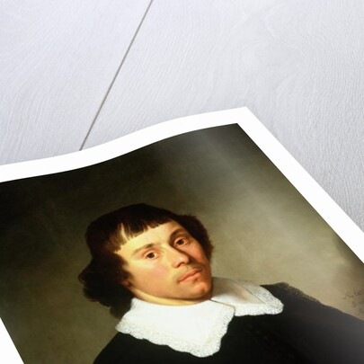 Portrait of a Young Man, in a Black Costume with a White Lace Collar by Jacob Gerritsz Cuyp