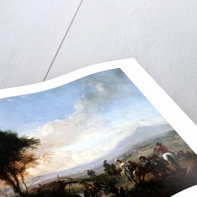 A Hawking Party by Philips Wouwermans or Wouwerman