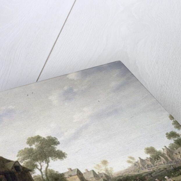 Peasants Merrymaking in a Village Street, 1646 by Joost Cornelisz Droochsloot