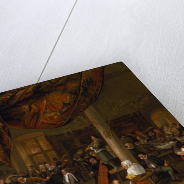 A Village Wedding Feast with Revellers and a dancing Party, 1671 by Jan Havicksz. Steen