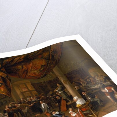 A Village Wedding Feast with Revellers and a dancing Party, 1671 by Jan Havicksz. Steen