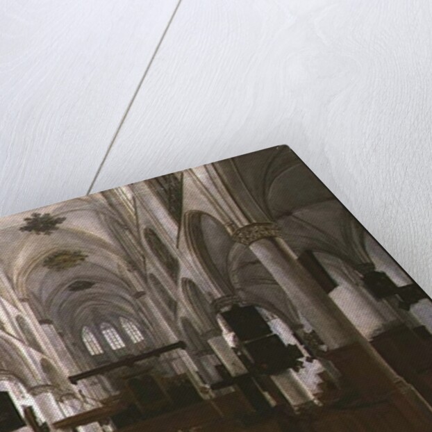 An Interior of the Church of St. Gertrud in Bergen Op Zoom, c.1650 by Dutch School