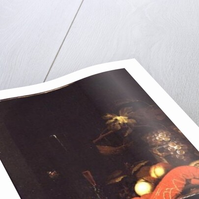 Still Life of Fruit with a Lobster by Johannes Borman