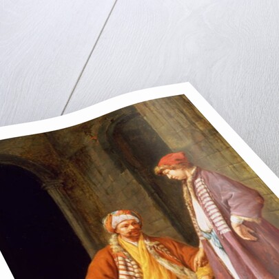 Two Merchants Conversing by Jacob Toorenvliet