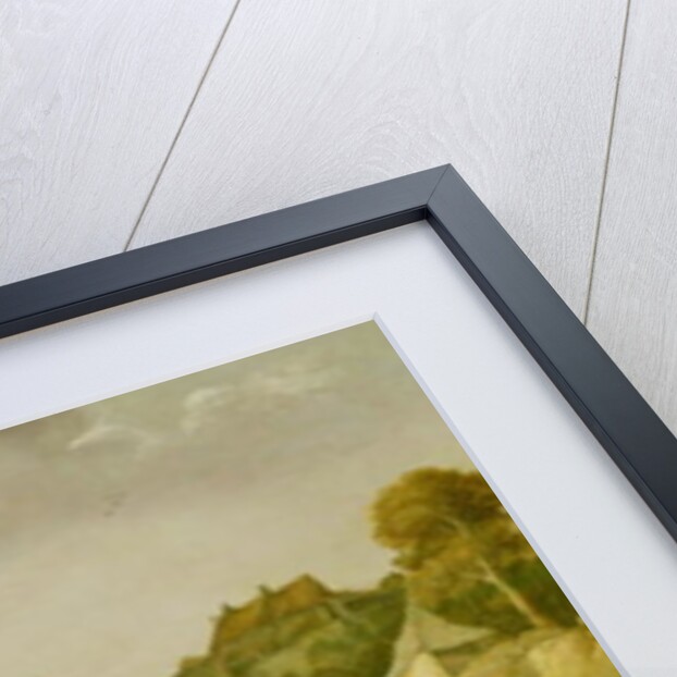 Fisherman unloading and selling their catch on a rocky shoreline by Adam Willaerts