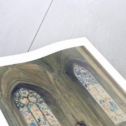 Chapel in the South Transept, Rouen Cathedral, 19th century by Augustus Welby Pugin
