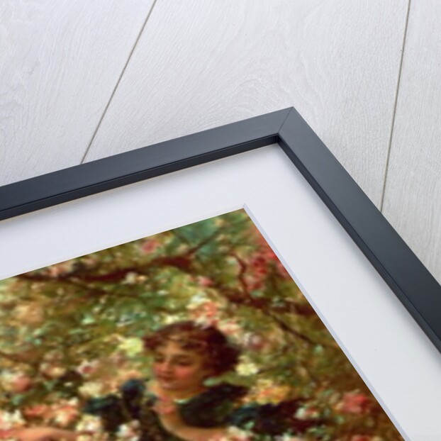 The Rose Bower by Hans Zatzka