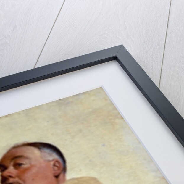 Monk Playing a Clarinet by Ture Nikolaus Cederstrom