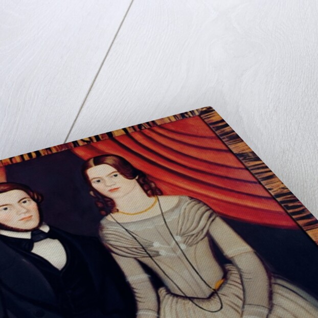Portrait of Newly-weds by American School