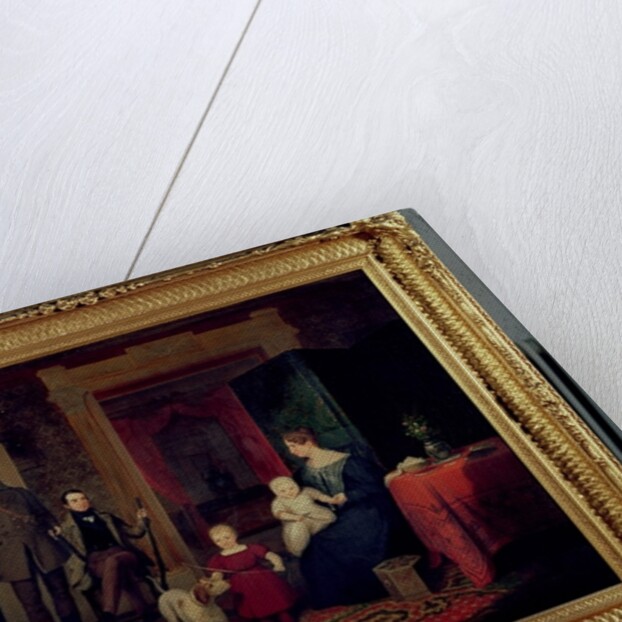 Portrait of the Van Cortland Family, c.1830 by American School