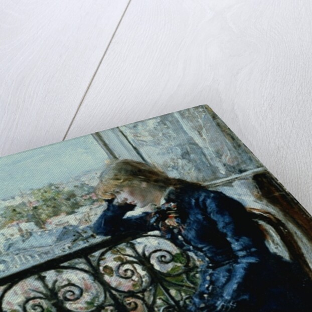 At the Window, 1881 by Hans Olaf Heyerdahl