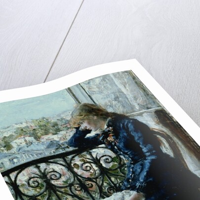 At the Window, 1881 by Hans Olaf Heyerdahl