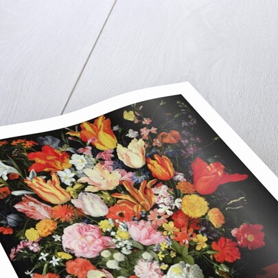 Still life of flowers, 1610s by Kasper or Gaspar van den Hoecke