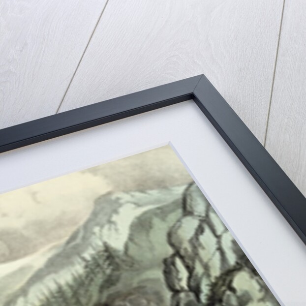 The Route to California. Truckee River, Sierra Nevada. Central Pacific railway, 1871 by N. and Ives J.M. Currier