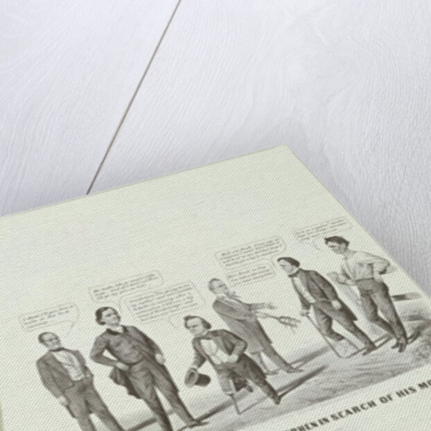 Hon. Abraham Lincoln, 16th President of the United States, 1860 by N. and Ives J.M. Currier