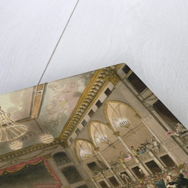 Pantheon Masquerade from 'Ackermann's Microcosm of London' by T. & Pugin A.C. (1762-1832) (after) Rowlandson