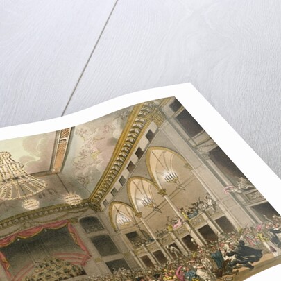 Pantheon Masquerade from 'Ackermann's Microcosm of London' by T. & Pugin A.C. (1762-1832) (after) Rowlandson