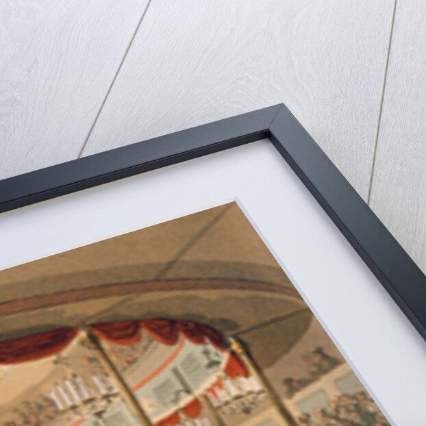 Sadlers Wells Theatre from Ackermann's 'Microcosm of London' by T. & Pugin A.C.(1762-1832) Rowlandson