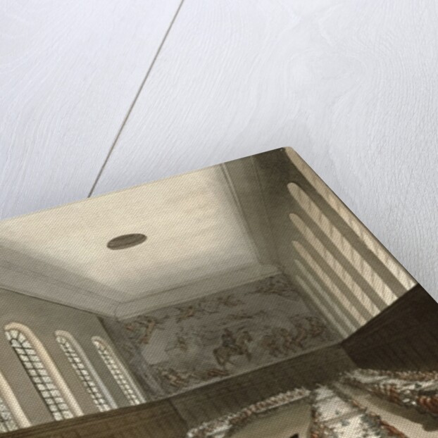 Military Hospital, Chelsea by T. & Pugin A.C.(1762-1832) Rowlandson