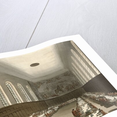 Military Hospital, Chelsea by T. & Pugin A.C.(1762-1832) Rowlandson