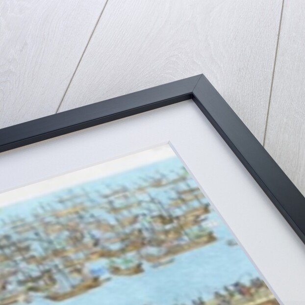 The Encampment of the English Forces near Portsmouth during the Battle of the Solent, 1778 by James (after) Basire