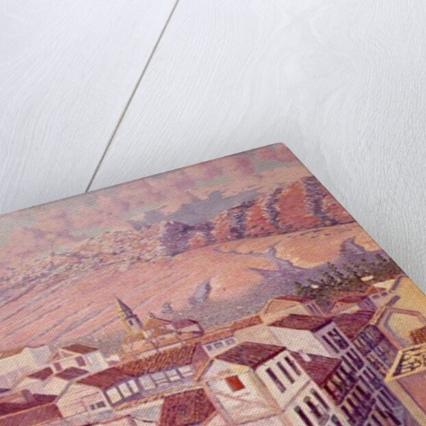 View of Granada by Diario or Dario de Regoyos y Valdes