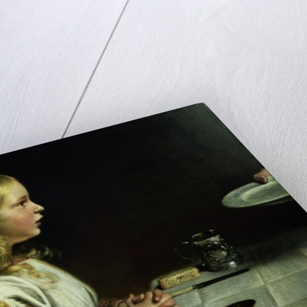 Florence Cope Saying Grace at Dinnertime by Charles West Cope