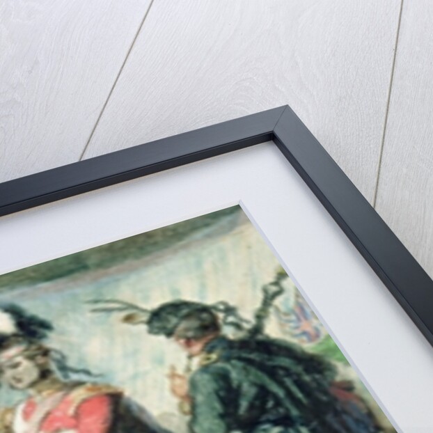 Officers of the 79th Highlanders at Chobham Camp in 1853 by Eugene-Louis Lami