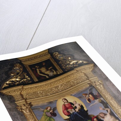 Madonna and Saints, altarpiece, late 15th century by Il (1450-1517) Francia