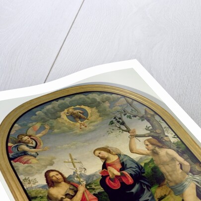 The Virgin with Saints Sebastian and John the Baptist by Timoteo Viti