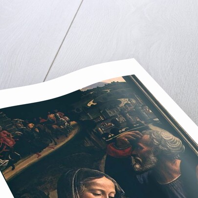 The Birth of Christ by Domenico (1449-94) Ghirlandaio