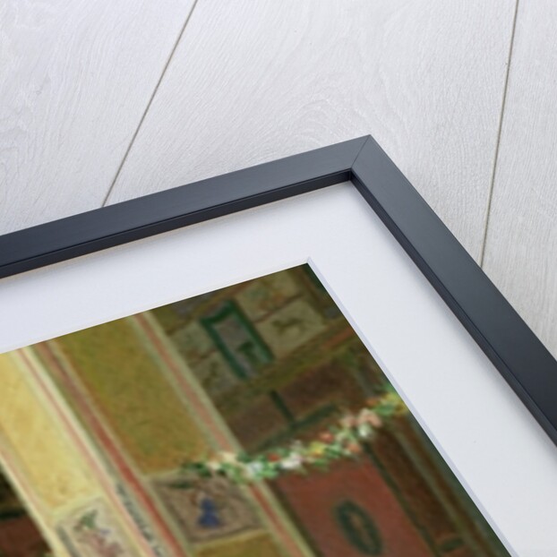 In a Courtyard in Pompeii, 1878 by Luigi Bazzani