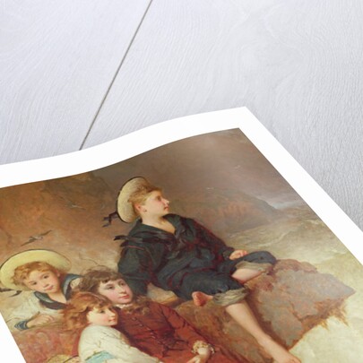 The Children of Sir Hussey Vivian BT., M.P., 1883 by George Elgar Hicks