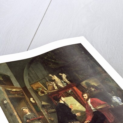 The Artist's Studio by Anonymous Anonymous