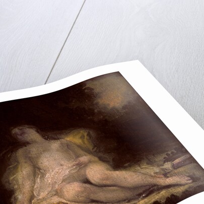 Sleeping Bacchante by Jean-Honore Fragonard