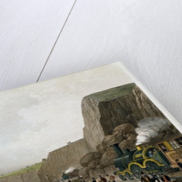 South Devon Railway: Landslip near the Parson and Clerk Rock, Dec. 29th 1852 by English School